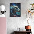 thumbnail image 3 of Gaeub Starry Sky Colorful Crocodile A Print Modern Canvas Wall Art Prints,Artwork Abstract Paintings,Canvas Decorative,Pictures on Canvas for Home Decorations,Wall Decor, 3 of 6
