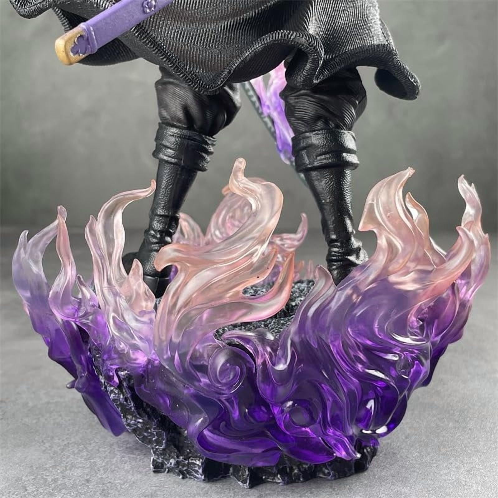 Zoro Figure Standing One Sword Style Zoro Anime Figures 33cm/13inch Handmade PVC Anime Character Model Statue Collectible Craft Gift