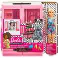 thumbnail image 2 of Barbie Fashionistas Poupée et accessoires Armoire Mode, 2 of 9