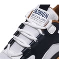 thumbnail image 5 of NOKIO Men's Fashion Sneakers Comfortable Breathable Casual Shoes 𝖫a𝖼e Up Platform Walking Shoes Outdoor Round Toe Sport Shoes Soft Sole Running Shoes for Back to College, 5 of 9