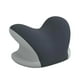thumbnail image 2 of Almohada cervical de viaje de espuma viscoelástica para escritorio, almohada para siesta, lavable, extraíble gris oscuro, 2 of 9