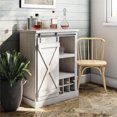 thumbnail image 3 of Meuble bar Knox County d’Ameriwood Home, blanc rustique, 3 of 9