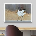 thumbnail image 3 of wall26 Framed Canvas Print Wall Art Winter Countryside Farm Sandhill Crane Bird Nature Animals Photography Realism Rustic Scenic Landscape Colorful for Living Room, Bedroom, Office - 24"x36&quot, 3 of 5
