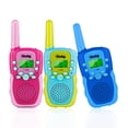 thumbnail image 2 of Walkie Talkies OBUBY de 3 a 12 años para niños con un alcance de 3 km, paquete de 3, 2 of 7