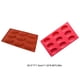 thumbnail image 5 of Bewildely Molde antiadherente de autoensamblaje para hornear pasteles de silicona de 9 cavidades, molde para postres, helados, Mousse, Chocolate, Type3 NO3, 5 of 6