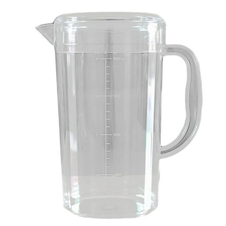 

GYZEE Pitchers Pots Pitcher Jugs With Lids For Cold Water Tea Juice Beverage(A)