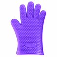 thumbnail image 1 of Under 10 Oven Mitts Silicone Five Finger Gloves Silicone Gloves for Oven Microwave Extraction Super Long Silicone Oven Gloves Heat Pan Pad Heart Pattern, 1 of 9