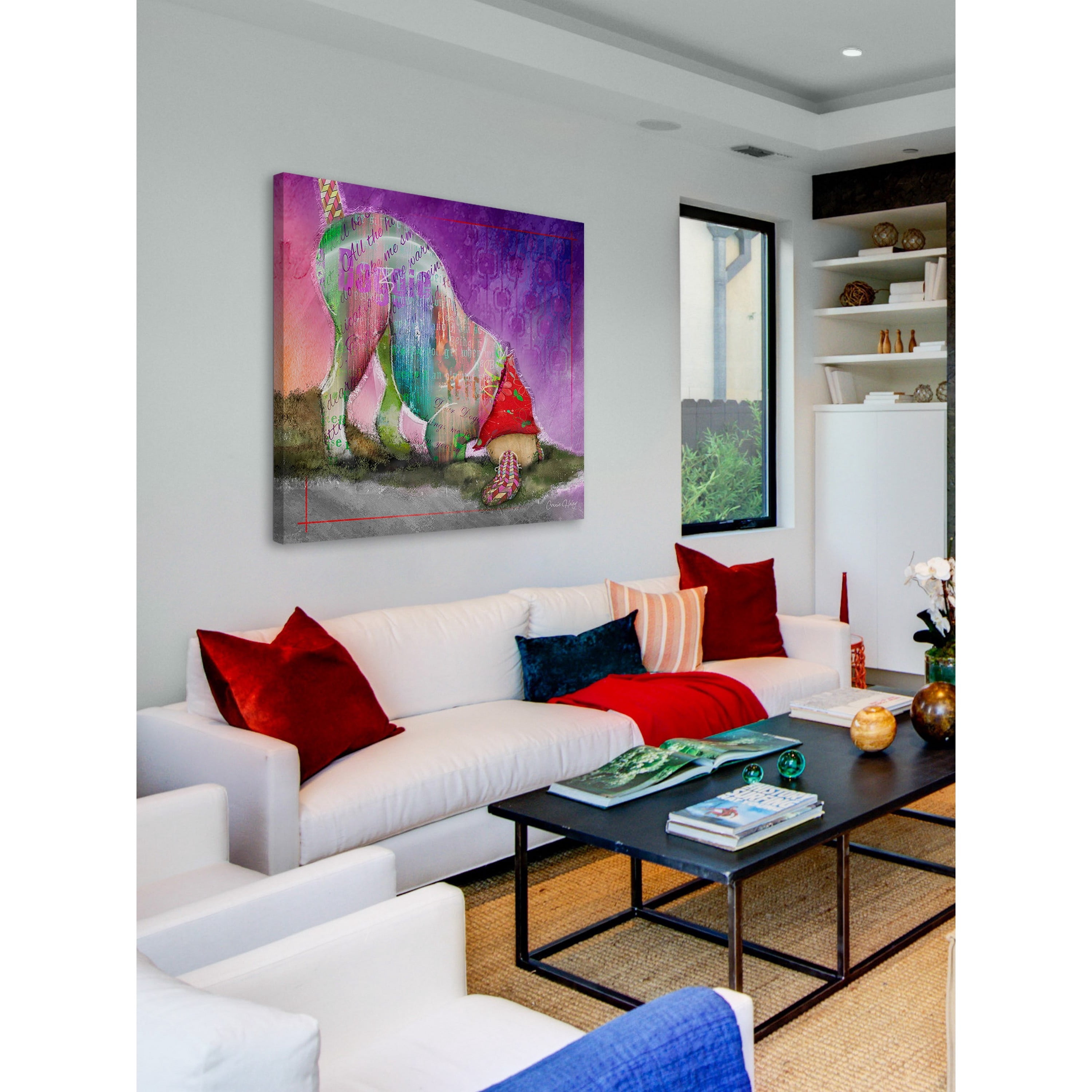 Marmont Hill "Dig It II" by Connie Haley Painting Print on Wrapped Canvas