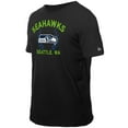 thumbnail image 2 of Men's New Era Black Seattle Seahawks 2025 NFL Draft T-Shirt, 2 of 3