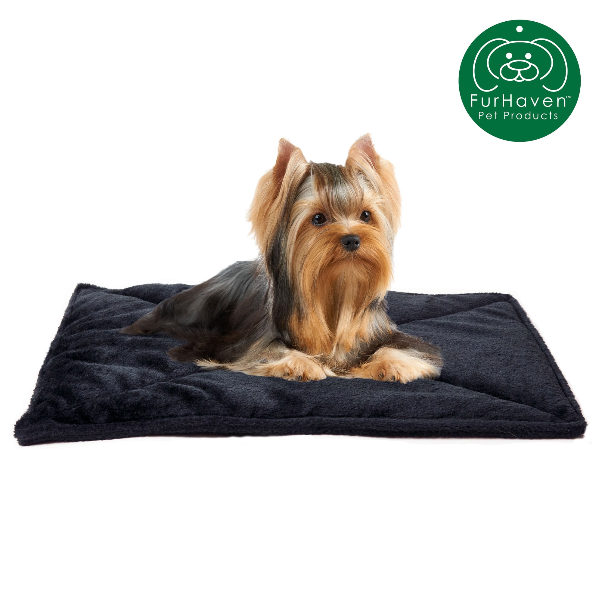 Available in Multiple Colors & Sizes Furhaven Pet Dog Bed Blanket & Cat Heating Pad Water-Resistant Insulated Self-Warming Pet Bed Mat & Thermal Throw Blanket for Dogs & Cats
