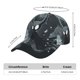 thumbnail image 2 of Fotbe Forest Black Ghost Warrior Gorro Clásico de Béisbol, Gorra Ajustable con Broche Snapback, Gorro de Exterior de Algodón Suave, 2 of 6