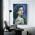 thumbnail image 3 of Octavio Ocampo Print Painting Woman of Substance Picture Print Canvas Poster Wall Paint Art Posters Decor Modern Home Artworks Gift 12x18inch(30x45cm), 3 of 6