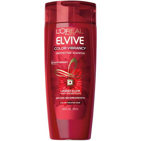 L'Oreal Paris Elvive Color Vibrancy Nourishing Shampoo 12.6 FL (Best Shampoo For Red Color Treated Hair Uk)