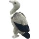 thumbnail image 5 of Cute Life Like Vulture Stuffed Animal Plush Toy Simulation Cinereous Vulture Doll Children Birthday Gift 14in, 5 of 5