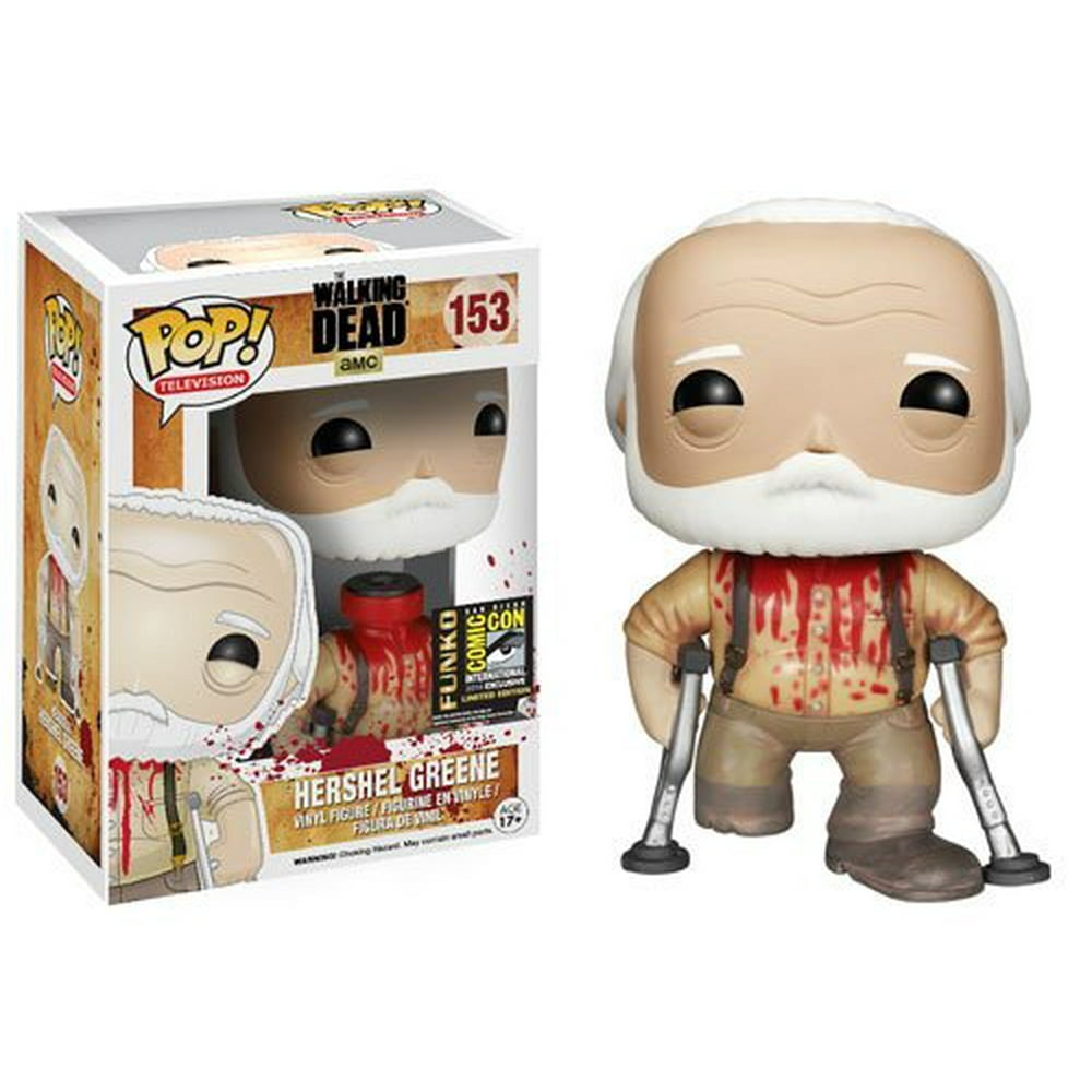 2014 Funko POP! #153 Walking Dead Hershel Greene (Bloody) - Walmart.com - Walmart.com