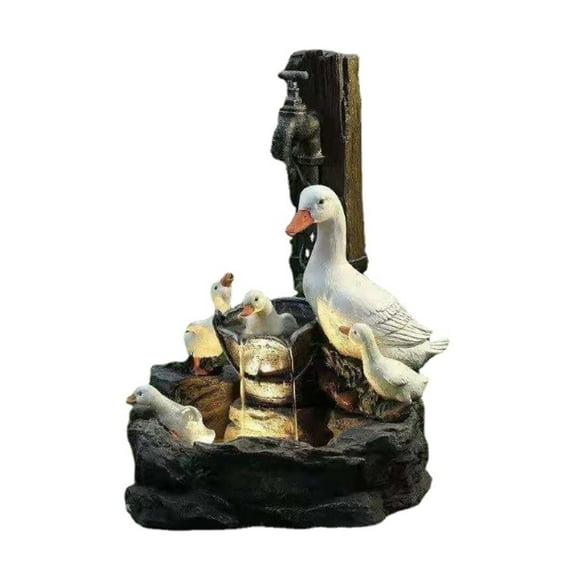 FACEGA Outdoor Fountain,Elegant Outdoor Water Fountain,Classic Fountain