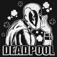 thumbnail image 2 of Women's Marvel: Deadpool Clover Hero  Graphic T-Shirt, 2 of 3