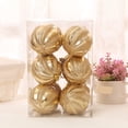 thumbnail image 4 of POINTERTECK 12 Pcs Christmas Xmas Tree Ball Glitter Bauble Hanging Home Party Ornament Decor, 4 of 9