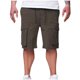 thumbnail image 2 of pstuiky Pantalones cortos para hombre, Pantalones cargo casuales de color sólido para hombre, para ejercicio, a la moda, para exteriores, con cordón, cintura elástica, pierna recta, bolsillos, 2 of 4
