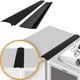 thumbnail image 5 of Billuyoard Protector de estufa de cocina resistente a tiras selladas con grietas de silicona para estufa Herramientas y accesorios para hornear Negro 2 uds 25 pulgadas, 5 of 6
