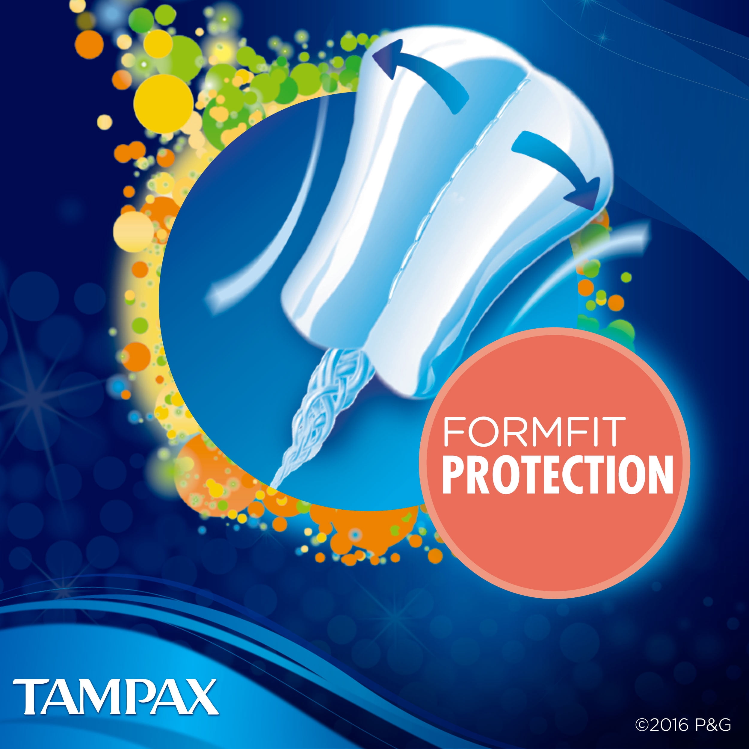 Tampax Pearl Plastic Triplepack, Unscented Tampons 36 Count
