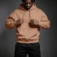 thumbnail image 2 of GrmtClth Mens Hoodie Classic Pullover Hooded Sweatshirt Long Sleeve Drawstring Hood Pocket Everyday Casual Sweat Tops, 2 of 10