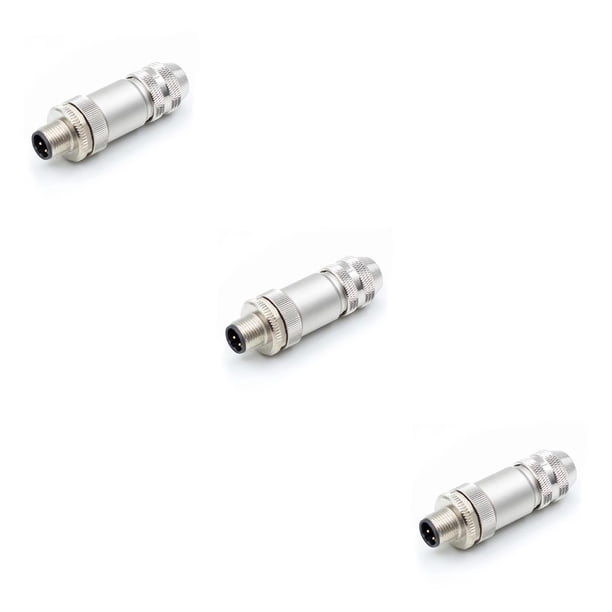 Riwesomey Conector de aviación aislante 2A Ethernet IP67 Panel de alambre de tráfico ferroviario resistente al agua Conectores de aleación de 8 núcleos Type1 NO1 Riwesomey CBP211786