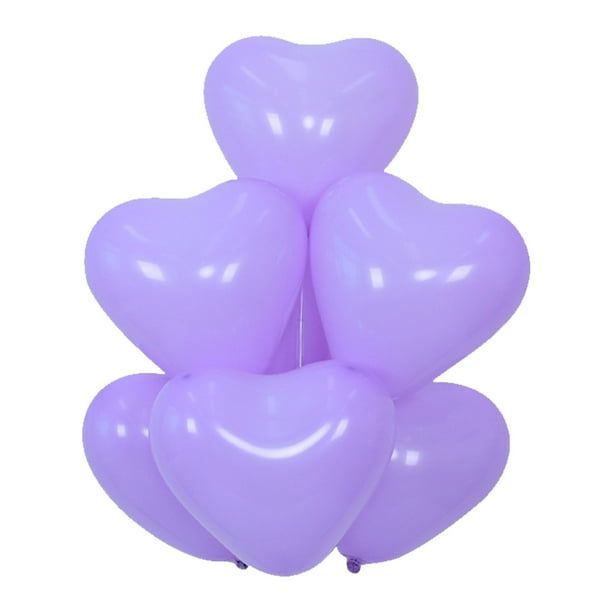 Globos en forma de corazón para el día de San Valentín, propuesta de matrimonio, decoraciones para fiesta de boda, 100 Uds.
