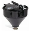 Pig Drum Funnel,Black,Steel,NPT DRM1125-BK-NPT