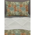 thumbnail image 3 of Vintage Comforter & Sham Bedding Set, Grungy Composition with Rich Flower Gentle Spring Foliage Revival, 3 pcs Duvet Set Microfiber Filling Quilt, 5 Sizes, Multicolor, by Ambesonne, 3 of 4
