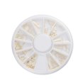 thumbnail image 3 of Metal Nail Art Rivet Studs DIY Decorations For Girls Women Size 21 Golden 1Pc, 3 of 4