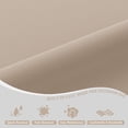 thumbnail image 6 of Pakunoda Chaise Lounge Cushions Set of 2, 72" x 21" x 4" Outdoor High-Density Foam Patio Furniture Lounger Replacement Cushions with Zipper Ties Water-Resistant for Pool, Sand, 6 of 7