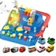 thumbnail image 4 of Juego de aventura de modelos de vagones de carreras, juguetes interactivos mecánicos para niños Estilo 5 con 3 coches, 4 of 6