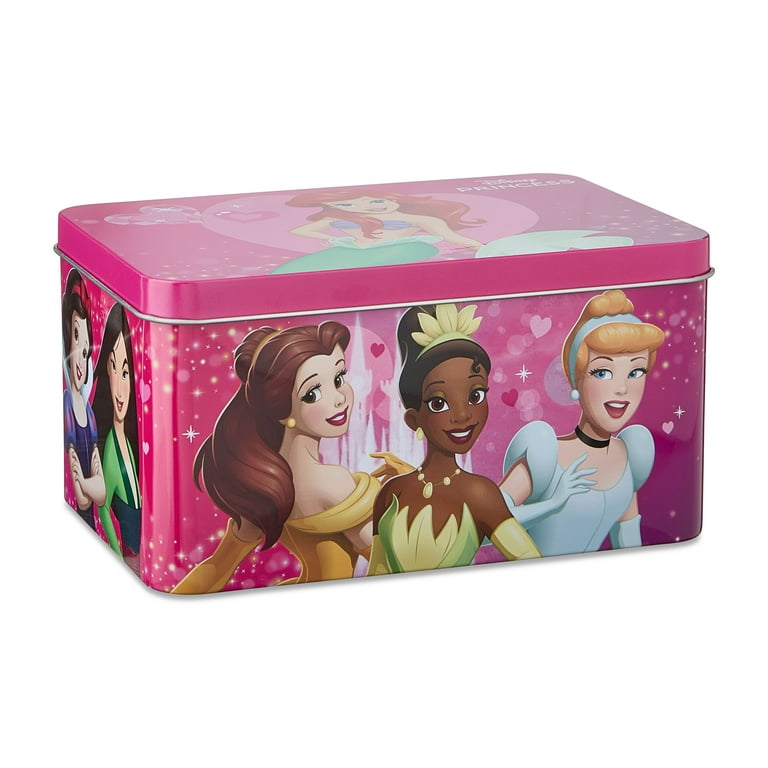 Disney Princess Valentines Tin Gift Set - Walmart.com