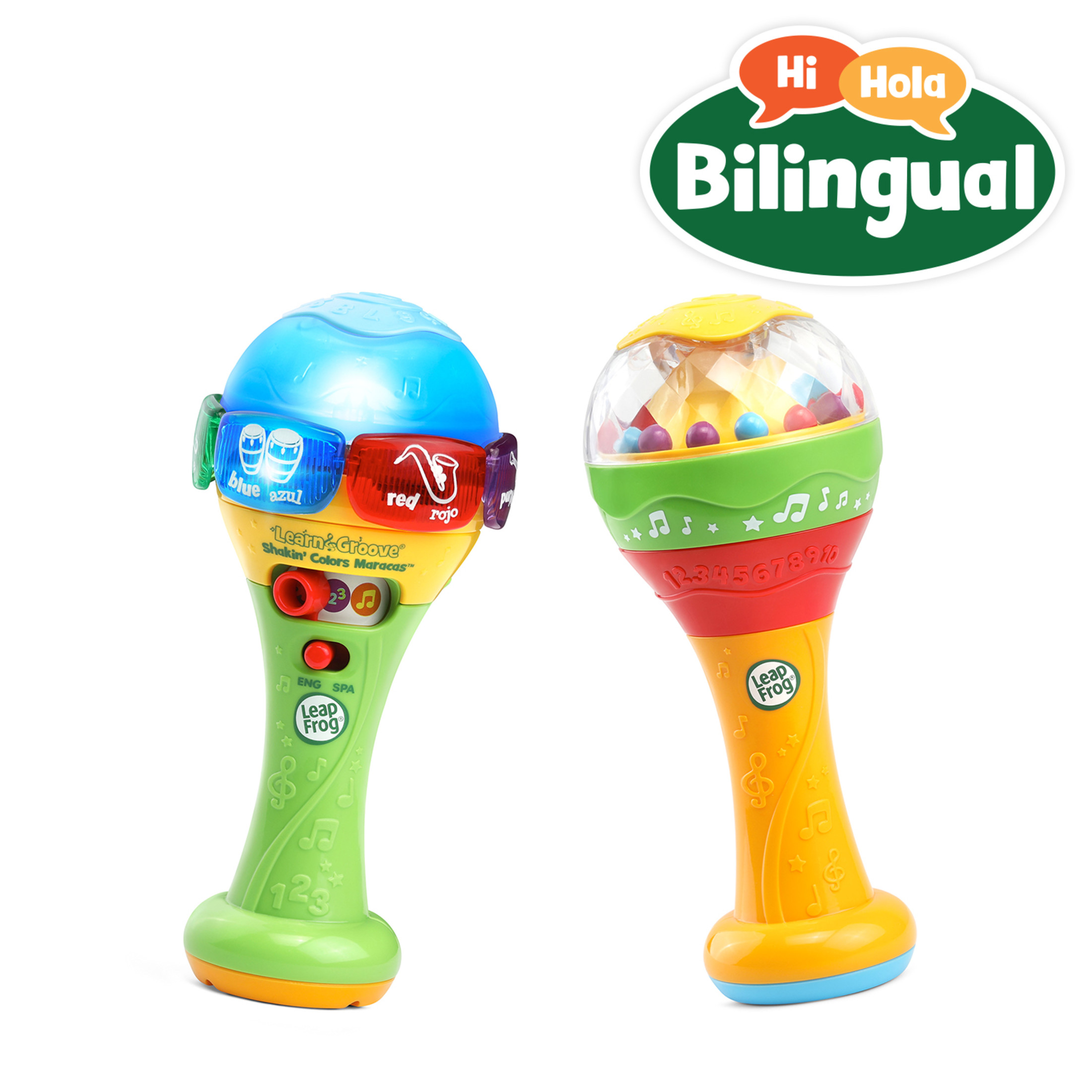 LeapFrog Learn & Groove Shakin' Colors Bilingual Maracas photo 2