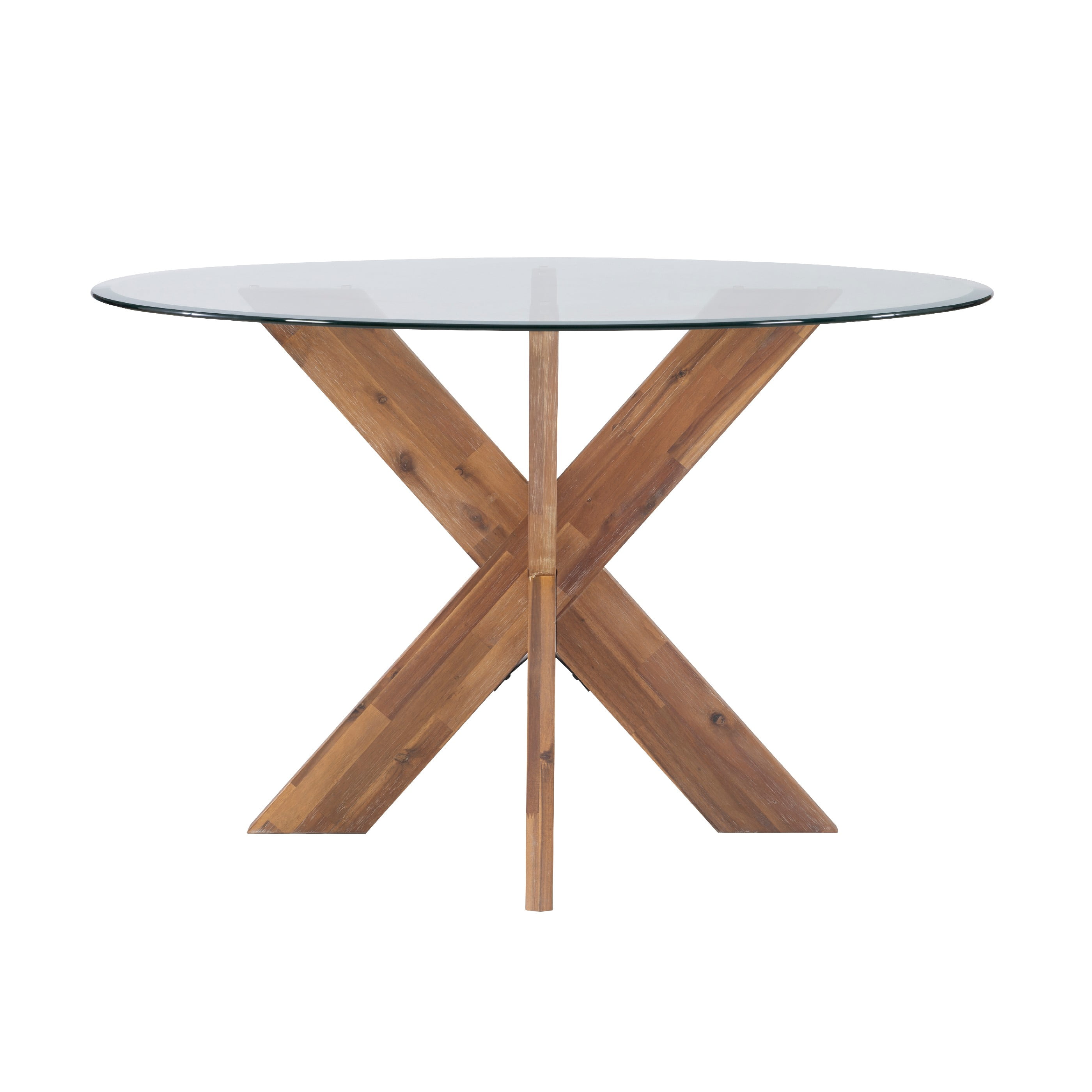 Powell Augusta 5-Piece Dining Set, Navy/Natural