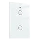 thumbnail image 1 of TUYA Smart Light Interruptor Cuenta regresiva Teléfono Móvil Lámpara de control remoto Interruptores de la sala de estar Inicio Suministros Inteligentes Suministros US Blanco 2-Gang kenally HA011723-02, 1 of 7