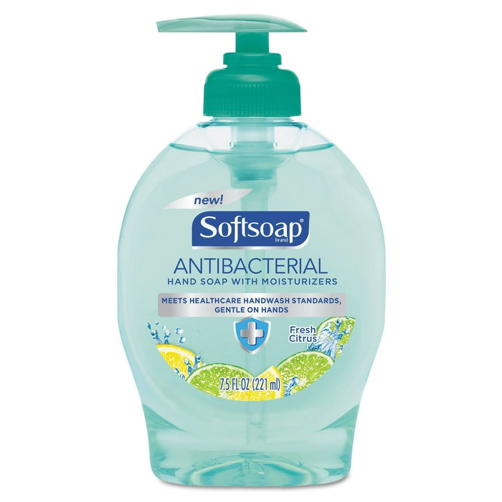 Softsoap Fresh Citrus Antibacterial Liquid Hand Soap With Moisturizers