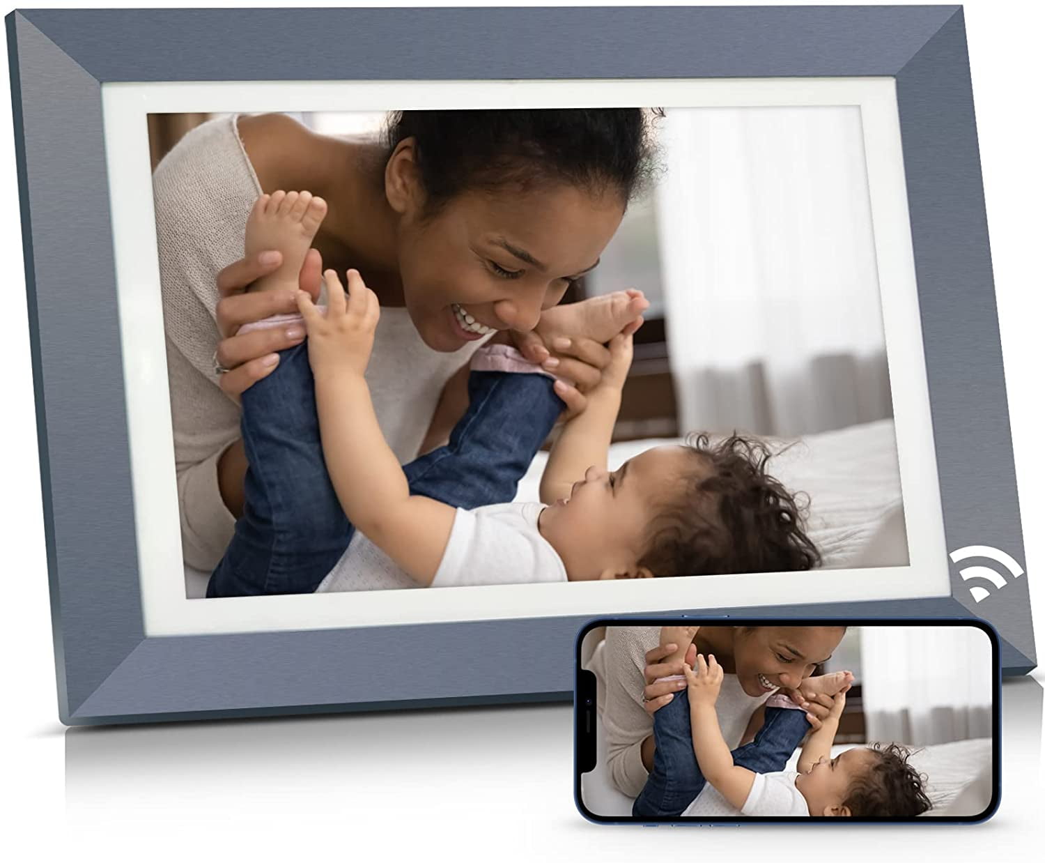 NexFoto 11 inch Smart 32GB Digital Picture Frame 1080P, Wifi Photo Frame  with IPS Touch Screen, Easy Setup to Share Photos or Videos via App Email  Instantly, Gift for Loved One