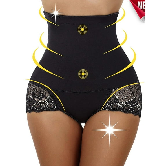 SHCKE Women's High-Waist Shaper Seamless Tummy Control Hi-Waist Thigh Slimmer Trainer Shapewear