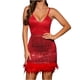thumbnail image 1 of Elegante vestido de fiesta con lentejuelas sin mangas para mujer, vestidos formales OAVQHLG3B Store lin121212, 1 of 5