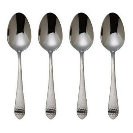 

Reed & Barton Hammered Antique 18/10 Stainless Steel Teaspoon (Set of Four)