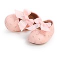 thumbnail image 4 of Yoyauz Baby Girl Mary Jane Shoes Anti Slip Rubber Sole Ballet Slippers Princess Dress Wedding Shoes Newborn Kids Shoes Toddler Shoes, 4 of 7