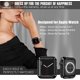 thumbnail image 3 of 38mm Cover Environmental Soft Flexible TPU Anti-Scratch Lightweight Protective 38mm Iwatch Case Compatible with Apple Watch Series 8/7 Series 6/SE/5/4 Series 3/2/1 - Black, 3 of 5