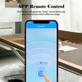 thumbnail image 4 of Yeacher Wireless for Pets Keys Bags Wallets APP Control Item Locator Selfie Shutter Compatible with iOS/Android Phones, White, 4 of 8