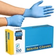 thumbnail image 2 of (4 pack) Inspire Nitrile Exam Gloves | THE ORIGINAL Quality Stretch Nitrile | 4.5 Gloves Disposable Latex Free Medical EMT (100, Medium), 2 of 8