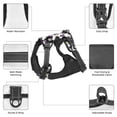 thumbnail image 3 of Naloa Daisies Flowers Pet Harness Vest with Traction Rope, Adjustable No-Choke Dog Vest for Outdoor, Walking - Medium, 3 of 4