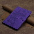thumbnail image 5 of Dteck Folio Case for Amazon Fire HD 10 Tablet (9th/7th Generation, 2019/2017 Release), Embossed Butterfly PU Leather Slim Fit Stand Cover with Card Holder,Purple, 5 of 5