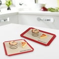 thumbnail image 4 of Joernso Clear Scale Fiber-glass Baking Mat Non Stick Tear-resistant Oven Liner Mat Kitchen Tools, 4 of 8