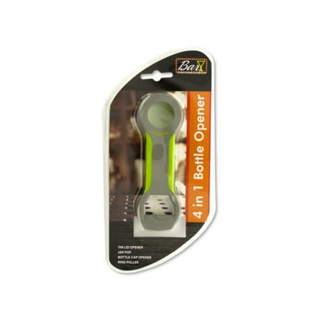 

Kole Imports HH299-20 4 in 1 Bottle Opener - Pack of 20